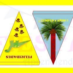 banderin cumpleaños fiestas personalizadas