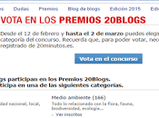 Premios 20BLOGS