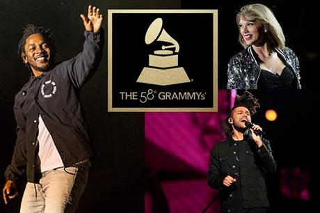 Nominados a los Grammys 2016