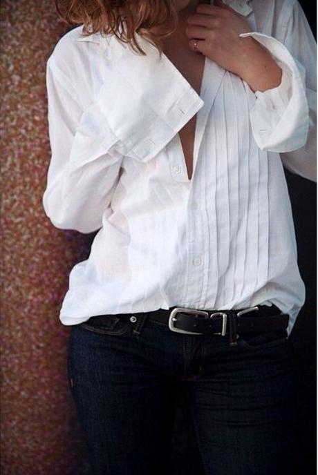 inspiración: la camisa blanca