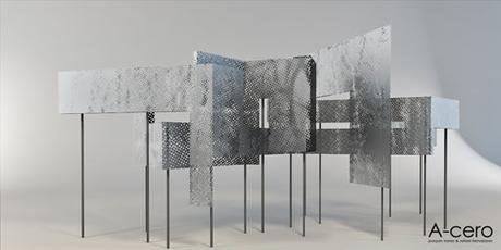 ESCULTURA PARA EXTERIOR ‘BOSQUE URBANO’ DISEÑADA POR A-CERO