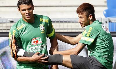 Thiago Silva pidió a Neymar ir a jugar con él al PSG