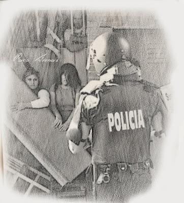 Intento de linchamiento de los antidisturbios en Madrid