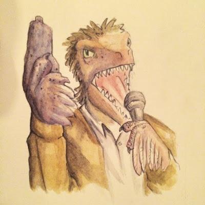Los crossover dinosaurianos de Reid Psaltis