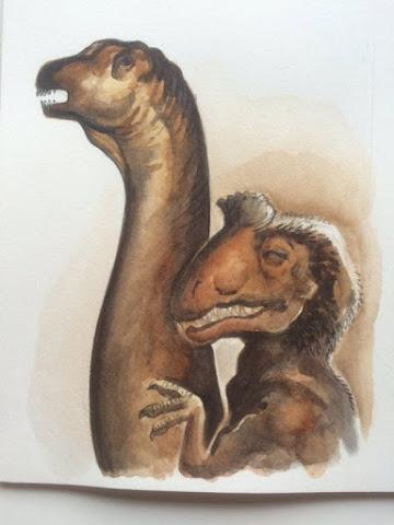 Los crossover dinosaurianos de Reid Psaltis