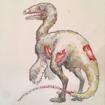 Los crossover dinosaurianos de Reid Psaltis