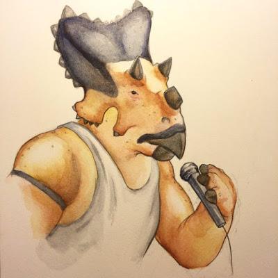 Los crossover dinosaurianos de Reid Psaltis