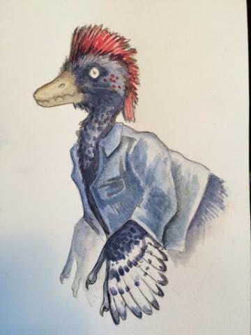 Los crossover dinosaurianos de Reid Psaltis