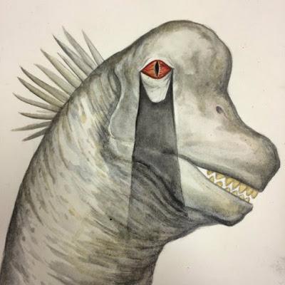 Los crossover dinosaurianos de Reid Psaltis