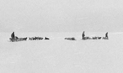 last photograph taken of the Far Eastern party, during the Australasian Antarctic Expedition. Date November 1912