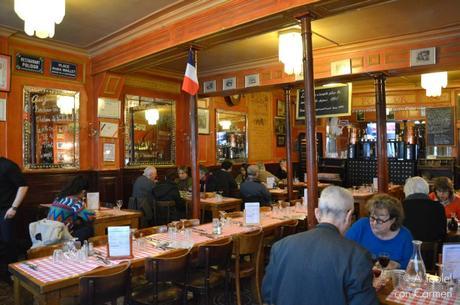 Restaurantes Bouillon Chartier y Polidor, en París desde el s.XIX