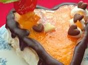 Pastel sant valentin nata yema