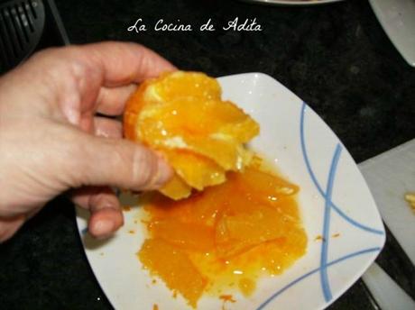 Bizcocho  de  naranja