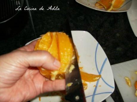 Bizcocho  de  naranja