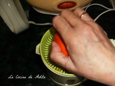 Bizcocho  de  naranja