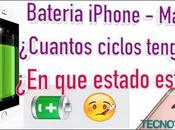 ¿Como saber ciclos carga batería útil móvil?