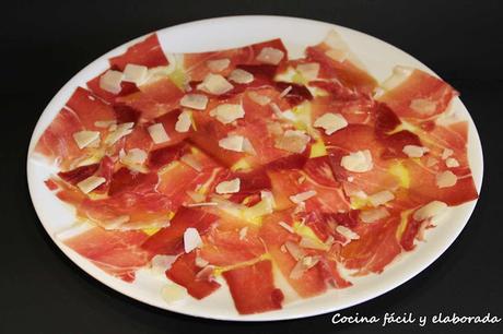 CARPACCIO DE JAMON