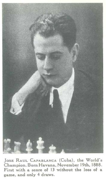 José Raúl Capablanca: A Chess Biography – Miguel Angel Sánchez (XXX)