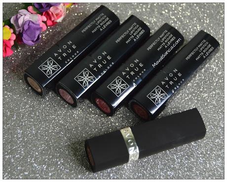Perfectly Matte True Colour de AVON: Labiales de acabado mate.