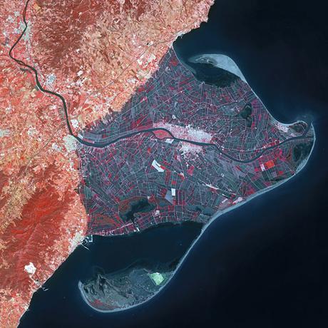 Delta de l'Ebre des del cel pel fotògraf Yann Arthus-Bertrand