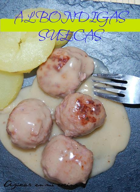 Albóndigas suecas, de ikea o Kötbullar