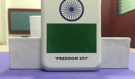 Conoce al Freedom 251, un smartphone de $4 dólares... Sí, en serio
