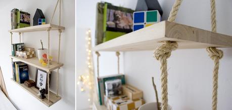 Decorar en familia_Diy baldas de cuerda y madera7