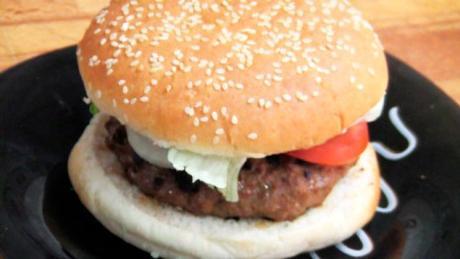 Hamburguesa casera estilo whopper