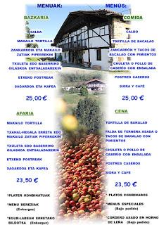 Un vistazo en Durango con parada en la sidrería Uxarte