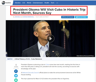 Obama visitará Cuba en marzo