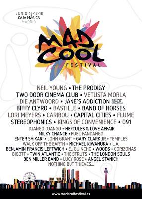 Mad Cool Festival 2016: Biffy Clyro, Die Antwoord, Temples, El Guincho, Woods, Bigott...