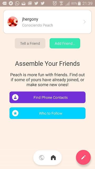 Peach, la nueva evolución de  la red social que está causando furor