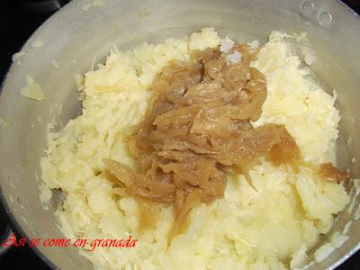 Budin de carne de cocido