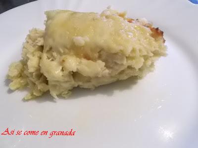 Budin de carne de cocido