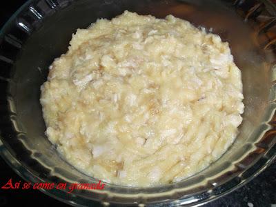 Budin de carne de cocido