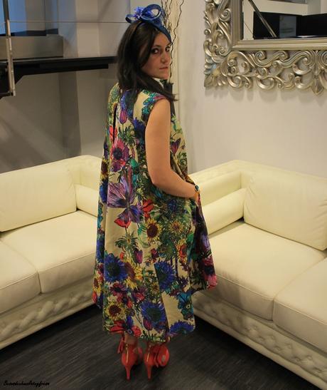 Vestido estampado floral para un #evento