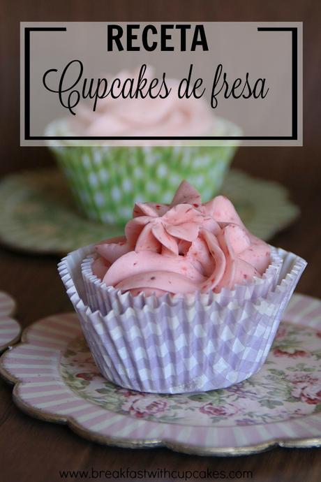 Receta: Cupcakes de fresa