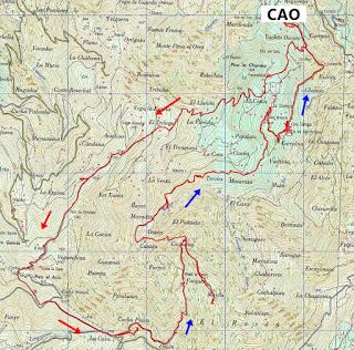 Cao-L'Acíu-Cochápuiyu-La Carrera-Los Tornos