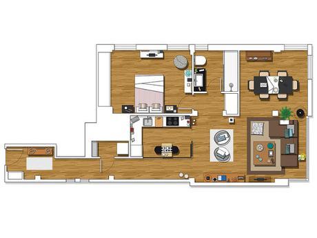 Una buena idea para integrar la cocina en el salón (sin humos)