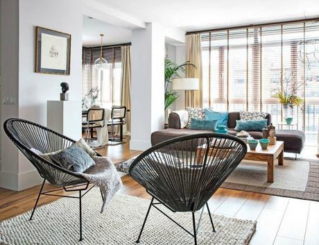 Una buena idea para integrar la cocina en el salón (sin humos)