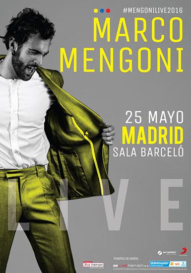 Nuevo concierto de Marco Mengoni