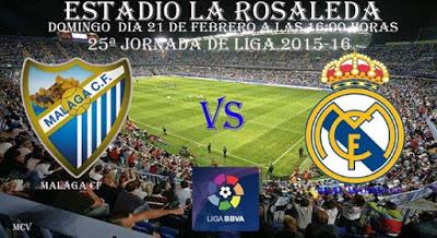 MALAGA CF vs REAL MADRID CF