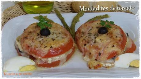 Montaditos de tomate