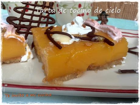 Tarta de tocino de cielo