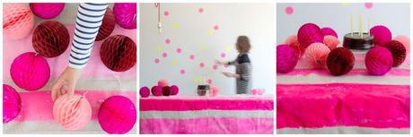 Manteles decorados para cumpleaños