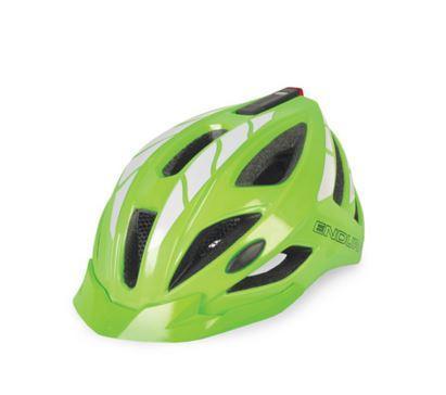 Endura Luminite, un casco para ciclismo urbano o cicloturismo que también integra una luz LED roja para seguridad