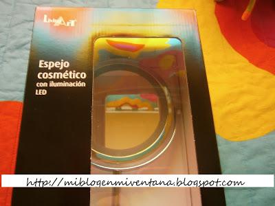 Espejo cosmético con iluminación LED: bueno, bonito y barato.