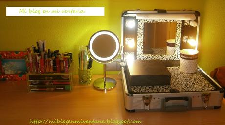 Espejo cosmético con iluminación LED: bueno, bonito y barato.