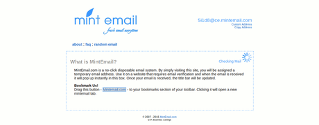 Mint Email - Correo desechable