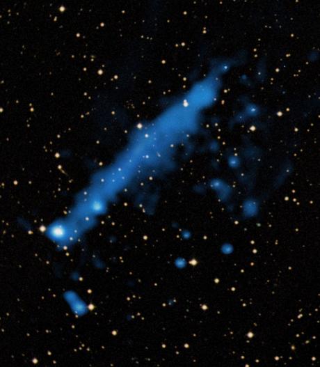 La misteriosa cola cósmica